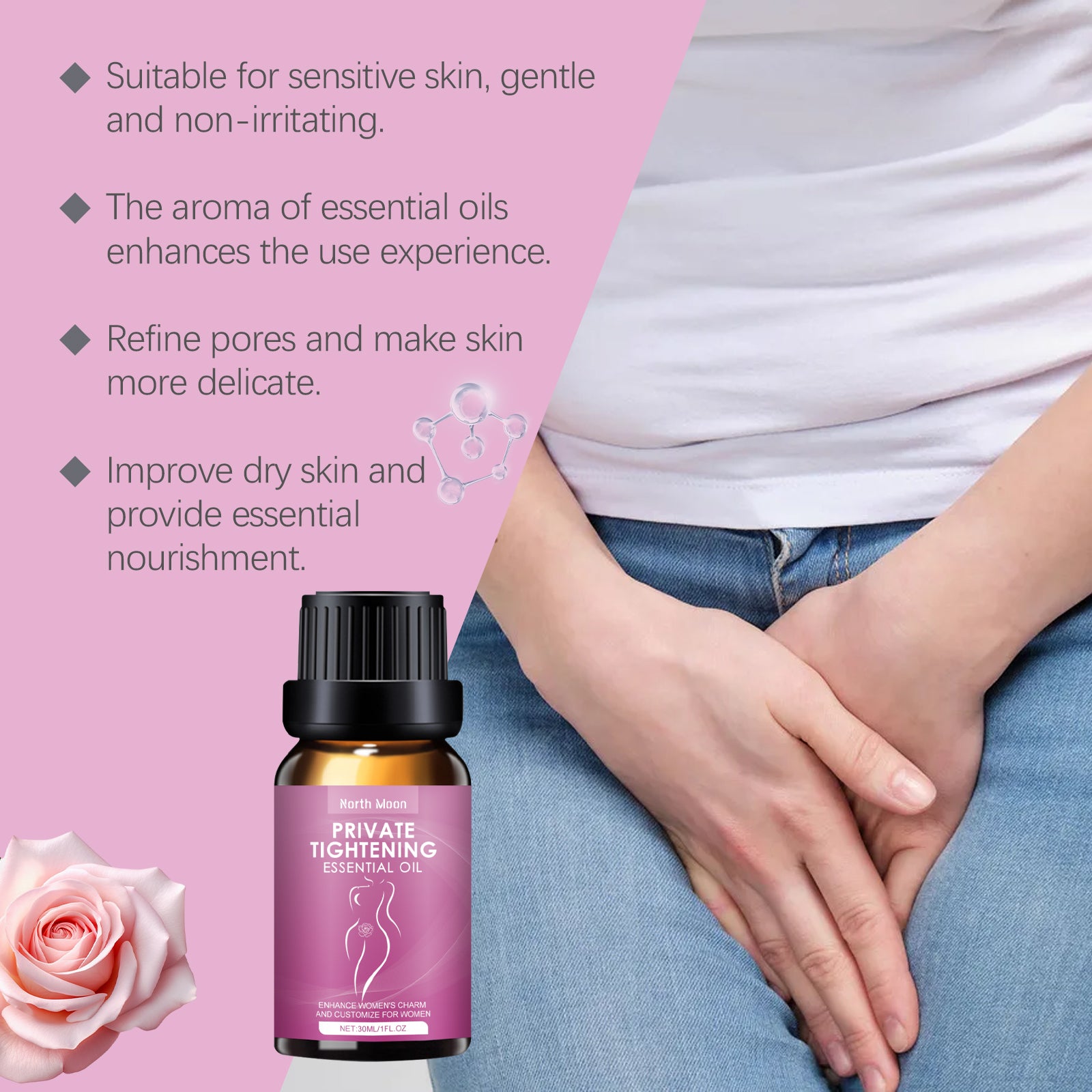 Private Tightening Essential Oil For Women, Intimate