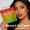 Daily Tanning Gummy Gummies-Strawberry Flavor