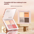 Four-color Eyeshadow Palette Smooth Matte Finish