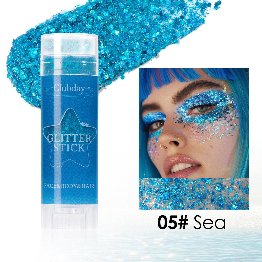 Monochrome Gel Body Glitter Makeup