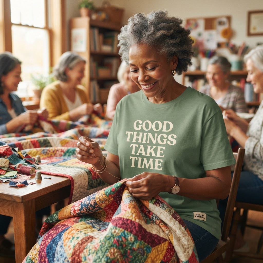 Good Things Take Time — Premium T-Shirt | COLLIN CAMPELL product image
