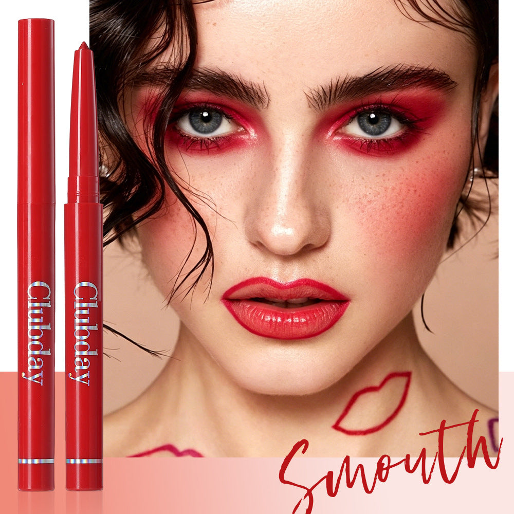 Lip Makeup Natural Three-dimensional Durable Waterproof Lipliner Integrated Outline Smooth Lipliner Suit