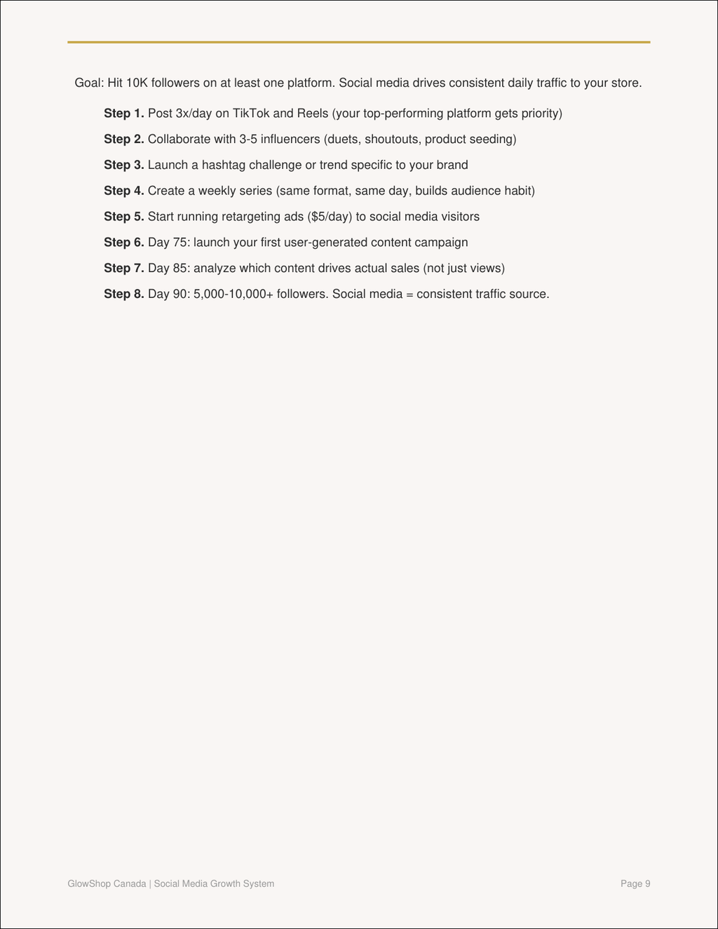 Preview: 90-Day Growth Plan