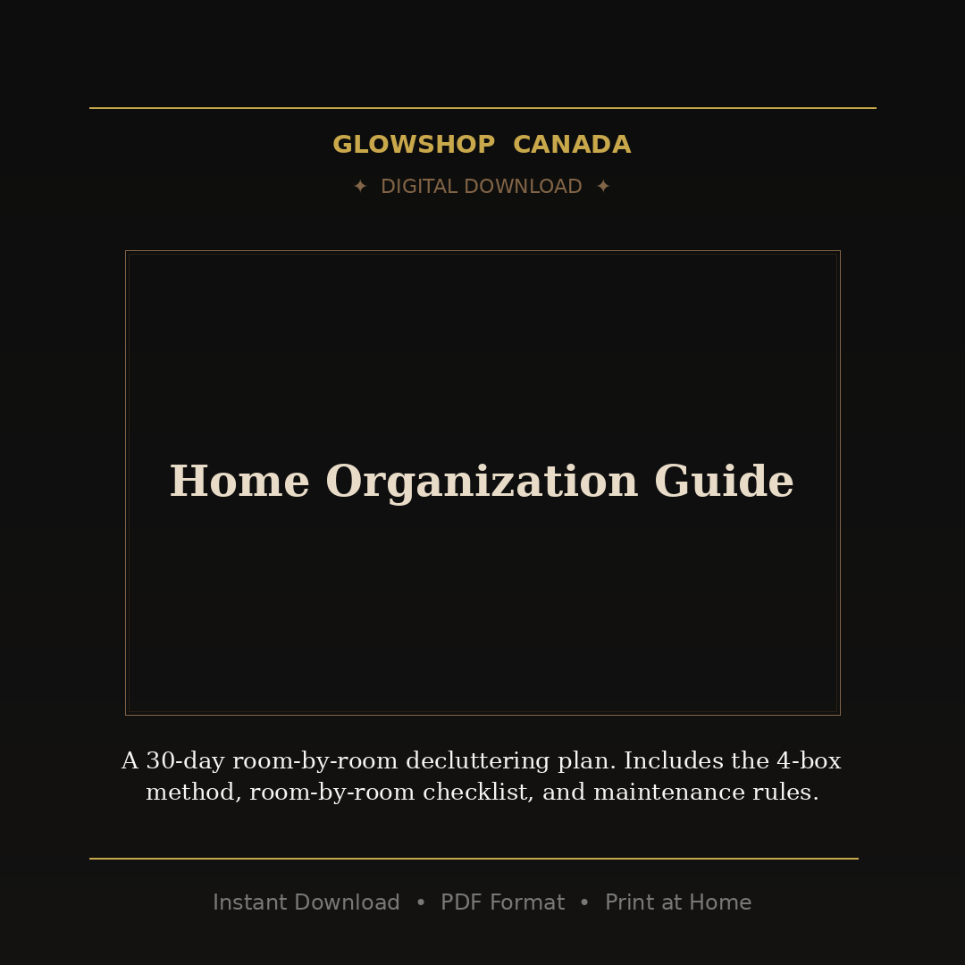 Home Organization Guide - Digital Download product image