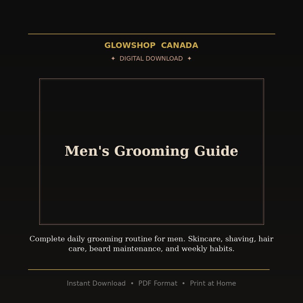 Men's Grooming Guide - Digital Download product image