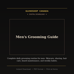 Men's Grooming Guide - Digital Download product image