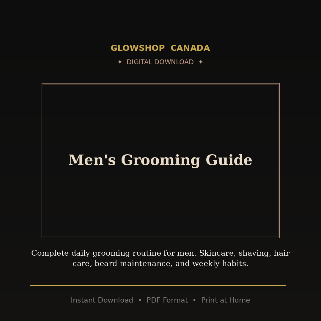 Men's Grooming Guide - Digital Download product image