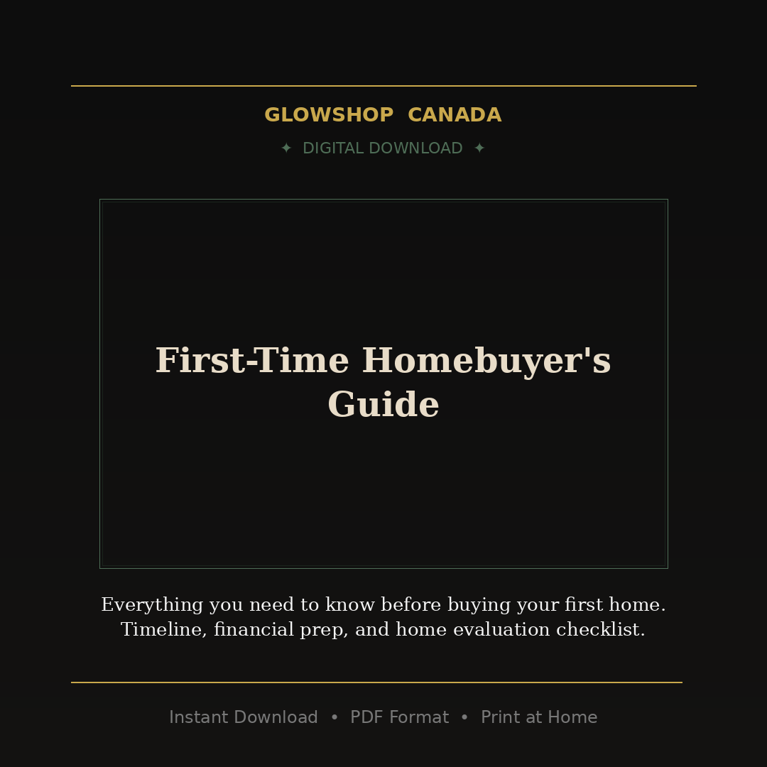 First-Time Homebuyer's Guide - Digital Download product image