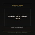 Outdoor Patio Design Guide - Digital Download product image