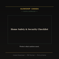Home Safety & Security Checklist - Digital Download product image