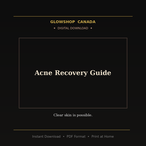 Acne Recovery Guide - Digital Download