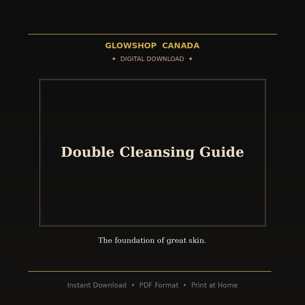 Double Cleansing Guide - Digital Download product image