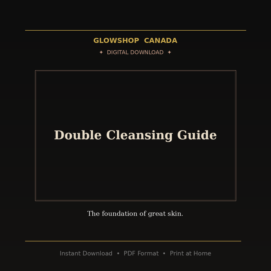 Double Cleansing Guide - Digital Download product image
