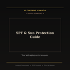 SPF & Sun Protection Guide - Digital Download
