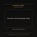 Gua Sha & Facial Massage Guide - Digital Download product image