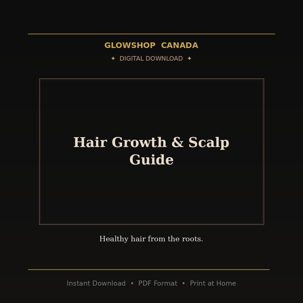Hair Growth & Scalp Guide - Digital Download product image