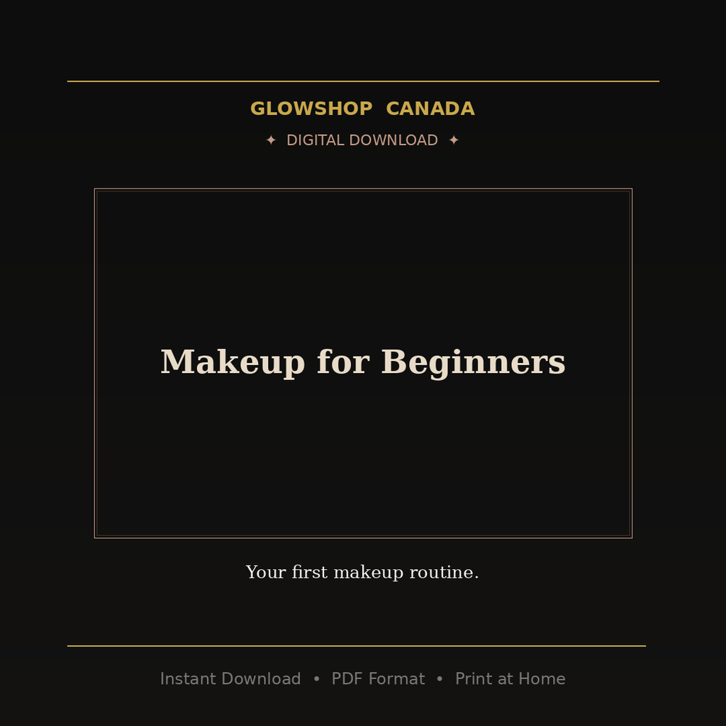 Makeup for Beginners - Digital Download product image