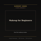 Makeup for Beginners - Digital Download product image