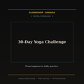 30-Day Yoga Challenge - Digital Download