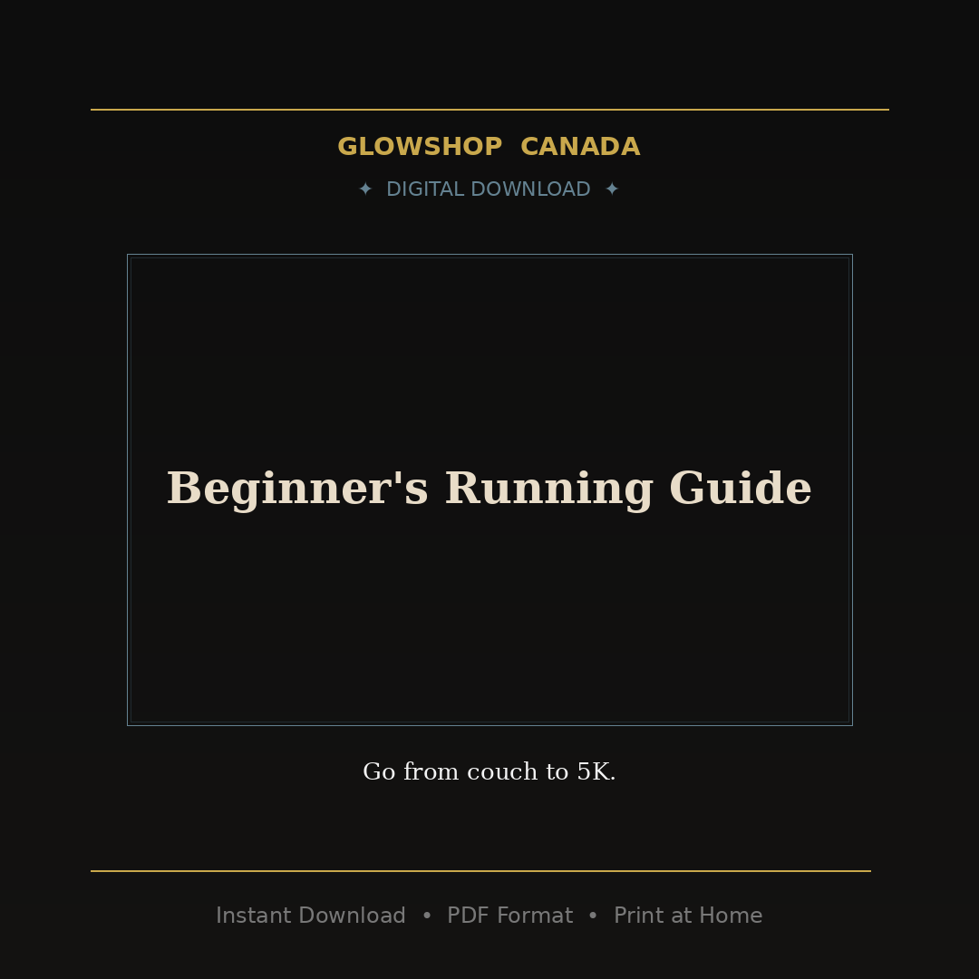 Beginner's Running Guide - Digital Download product image