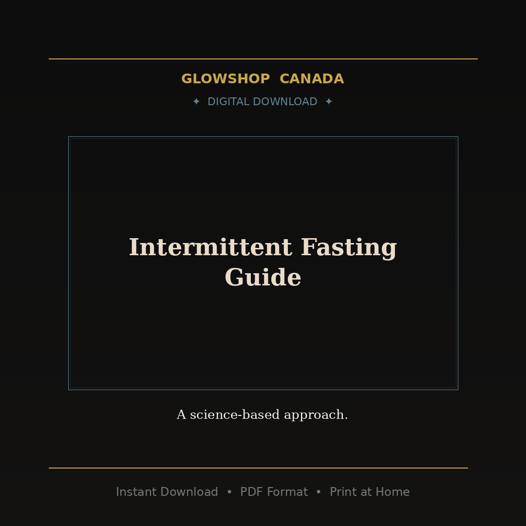 Intermittent Fasting Guide - Digital Download product image