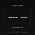 Sugar Detox Challenge - Digital Download