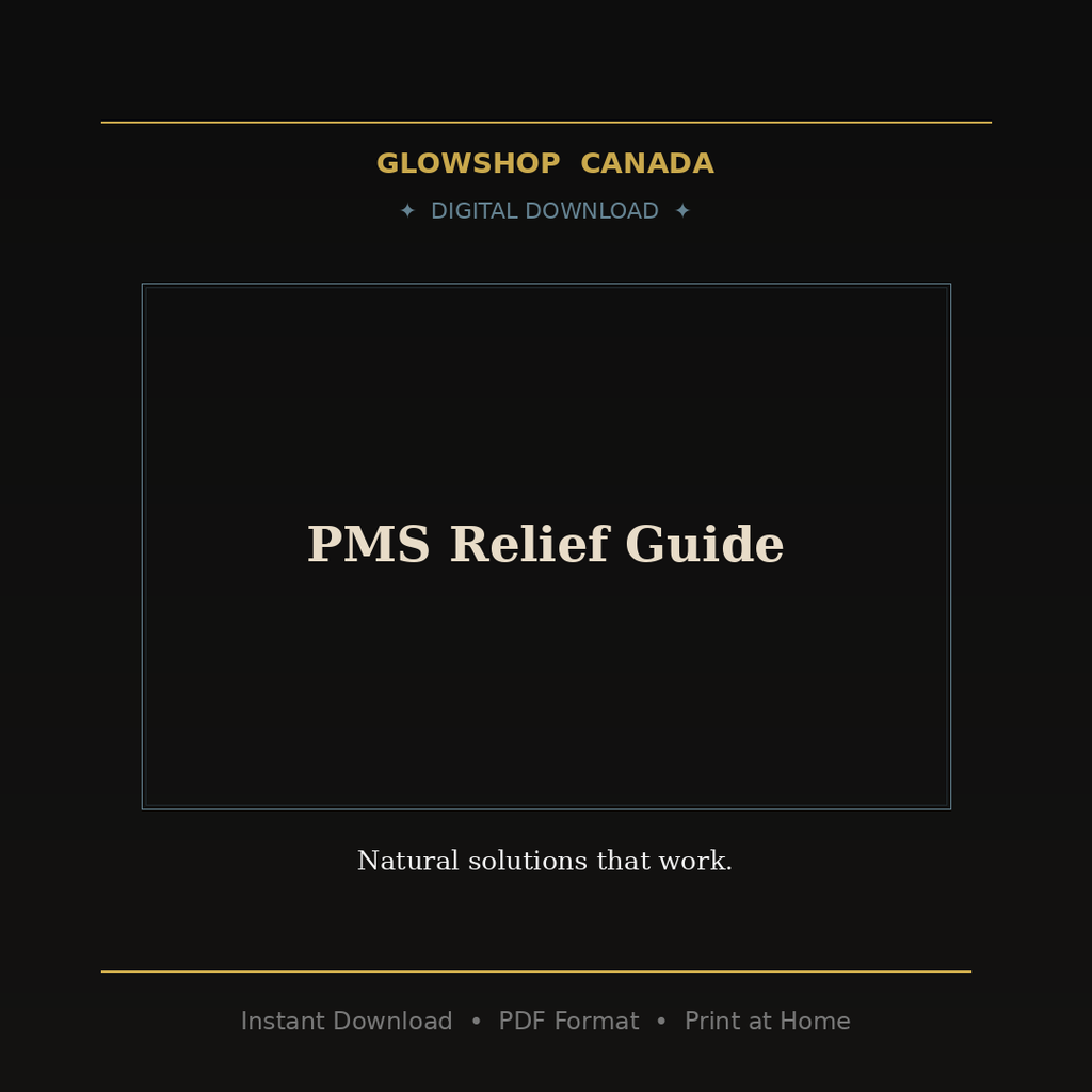 PMS Relief Guide - Digital Download