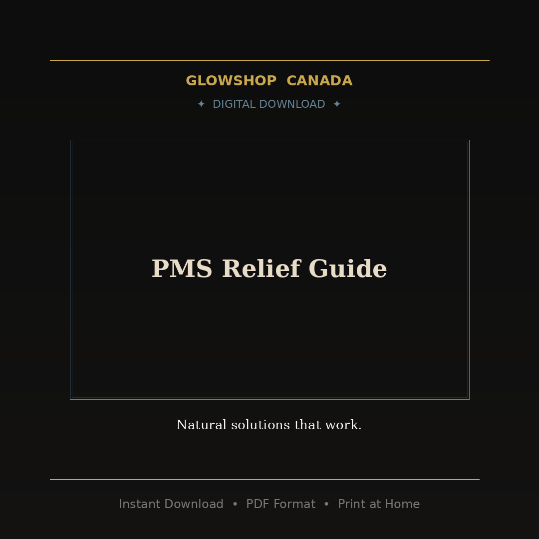 PMS Relief Guide - Digital Download