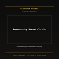 Immunity Boost Guide - Digital Download