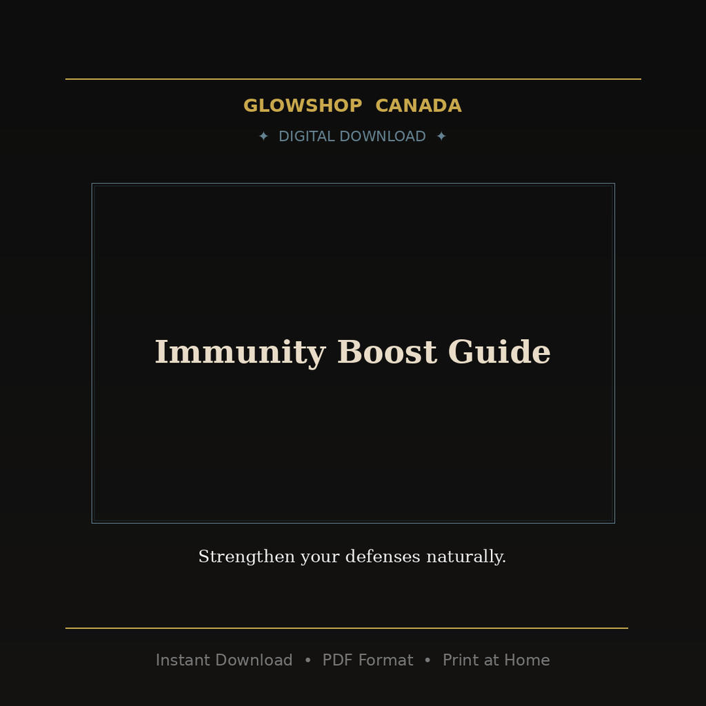 Immunity Boost Guide - Digital Download product image