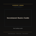 Investment Basics Guide - Digital Download