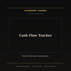 Cash Flow Tracker - Digital Download product image