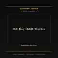 365-Day Habit Tracker - Digital Download