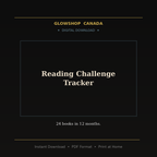 Reading Challenge Tracker - Digital Download product image