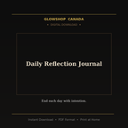 Daily Reflection Journal - Digital Download product image