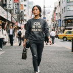 Icon in the Making — Premium Sweatshirt | COLLIN CAMPELL product image