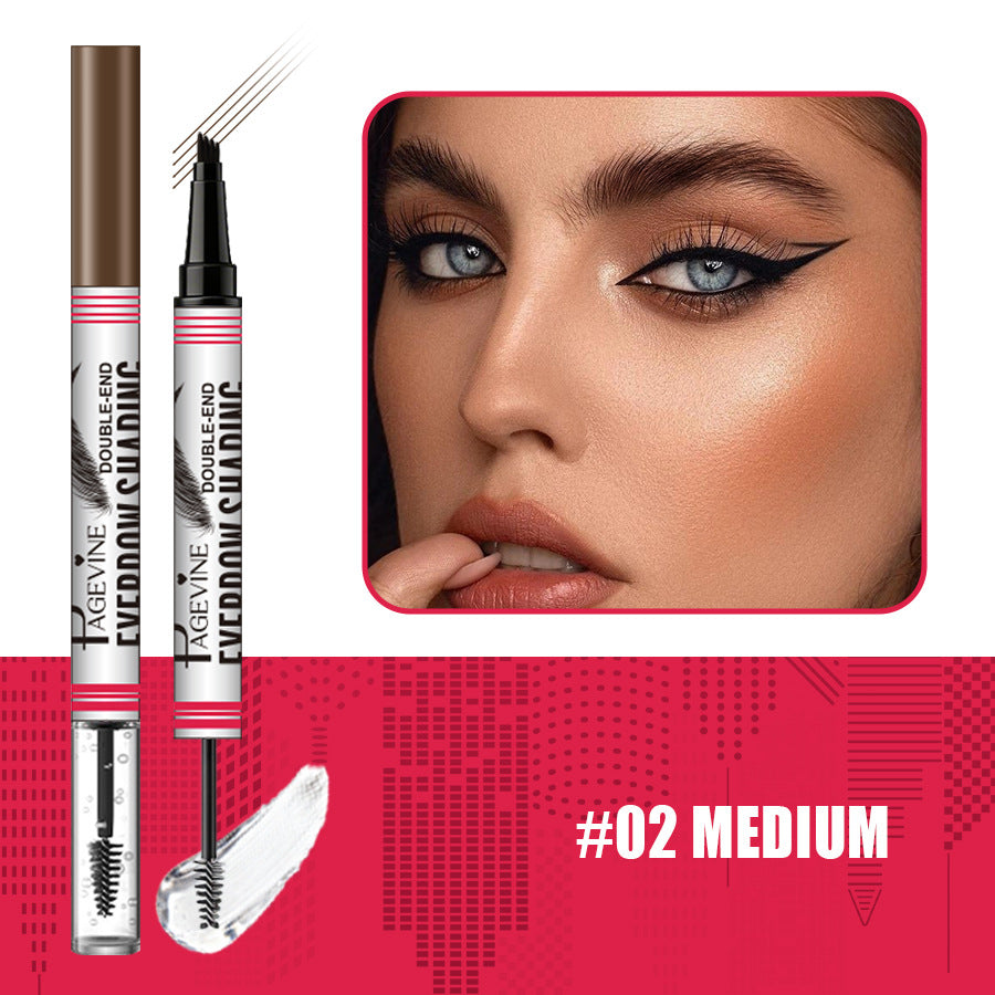 Waterproof And Sweat-resistant Clear Brow Geleyebrow Pencil That