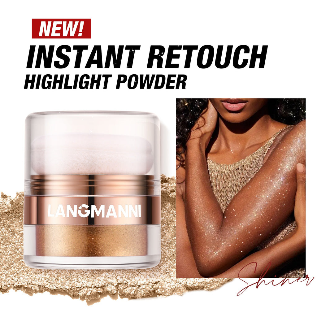 Highlight Powder,Glitter Body Highlighter Powder Body Shimmer