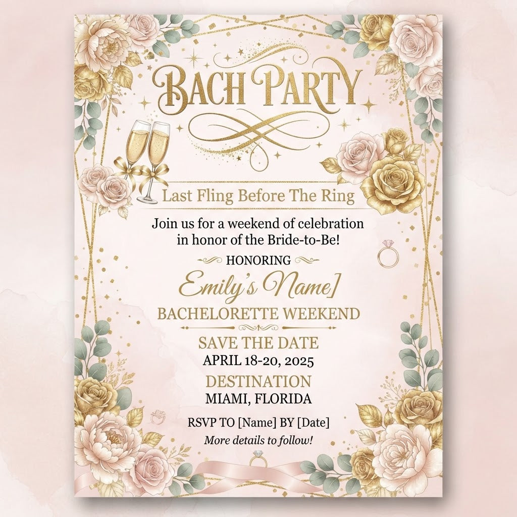 Adult Party Invitation E-Cards - 10 Premium Digital Designs