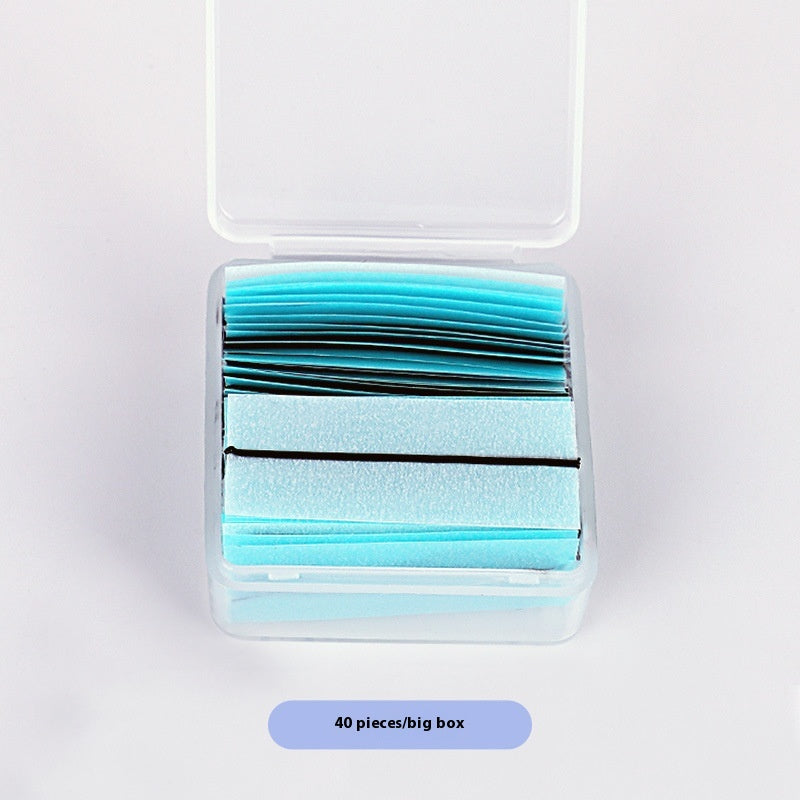 Segmented Self-adhesive And Transparent Jelly Eyelash Strip