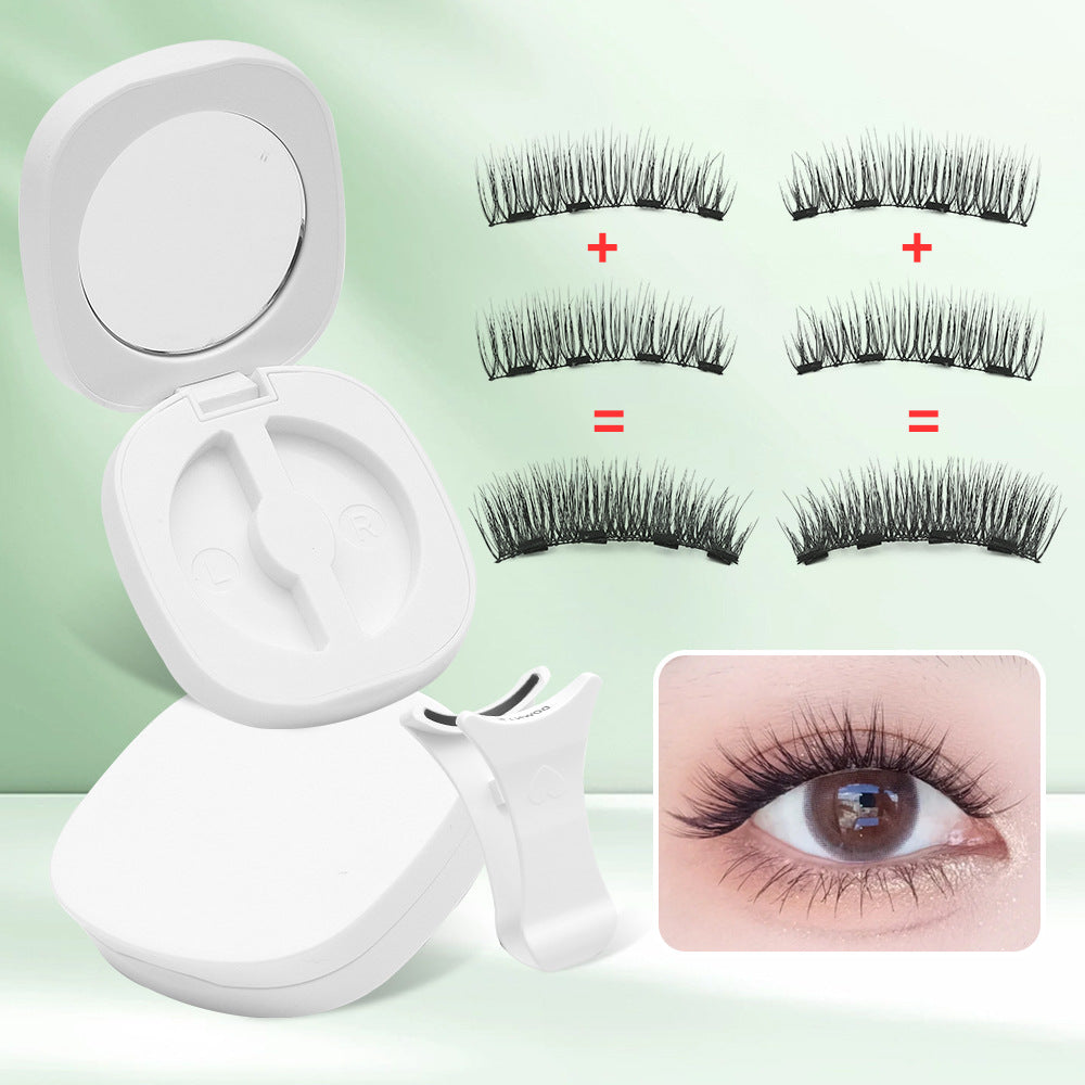 New Magnetic False Eyelash Set, Upgraded Versionnatural