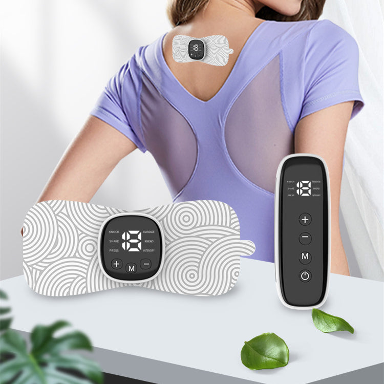 At-Home Spa Gift Set — Portable Shoulder Neck Massager Nec + Cervical Massage Paste EMS Intellig + Tear And Pull Lipliner Peel Off Lip