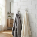 Adhesive Wall Hooks Heavy Duty (12 Pack)