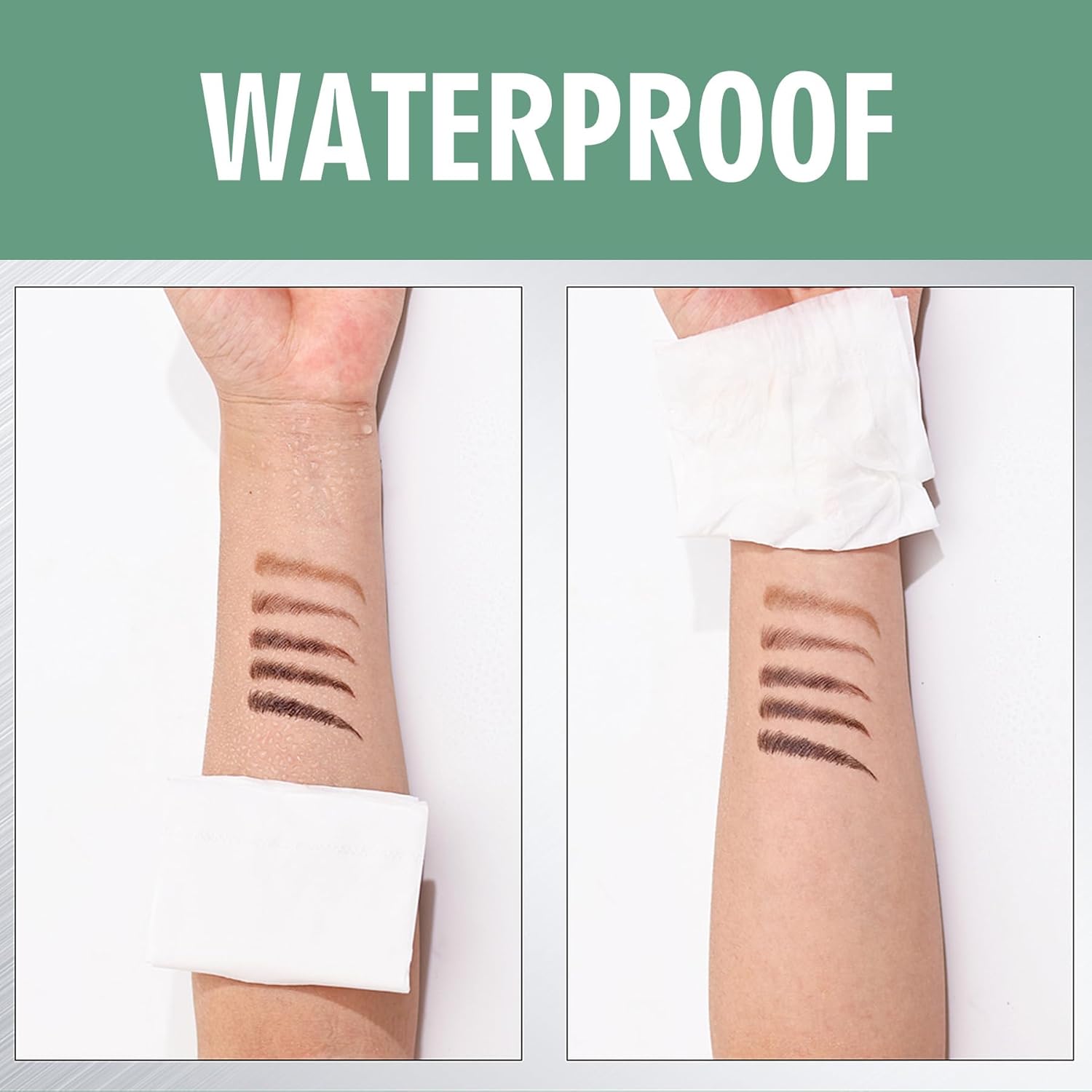 Microblading Eyebrow Pen,Waterproof Eye Brow Pen With 4-Fork-Tip Liquid Brow Pen For Natural Looking Defined Eyebrows,01,02,03
