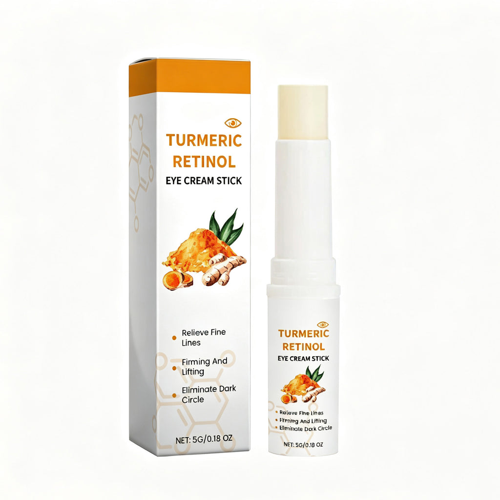 Turmeric Retinol Under-Eye Stick — Firming & Brightening Treatment for Dark Circles
