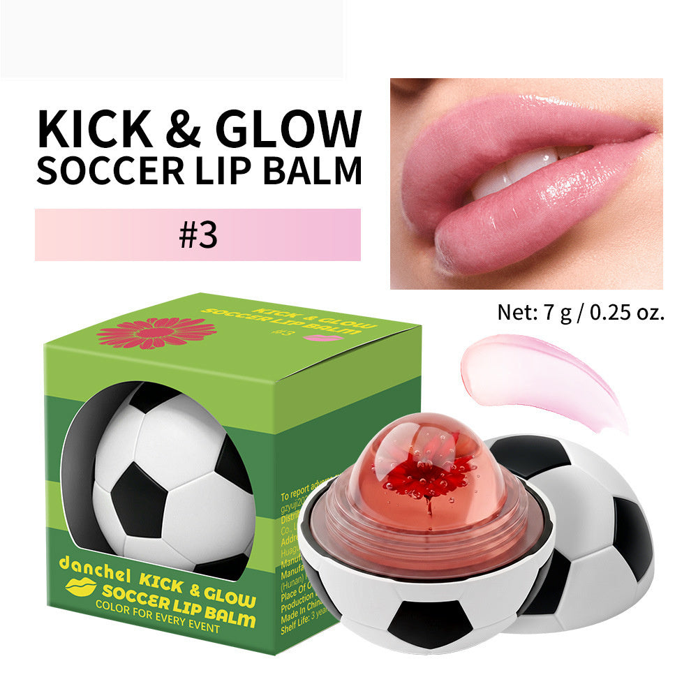 Flower-Color-Changing Moisturizing Lip Balm
