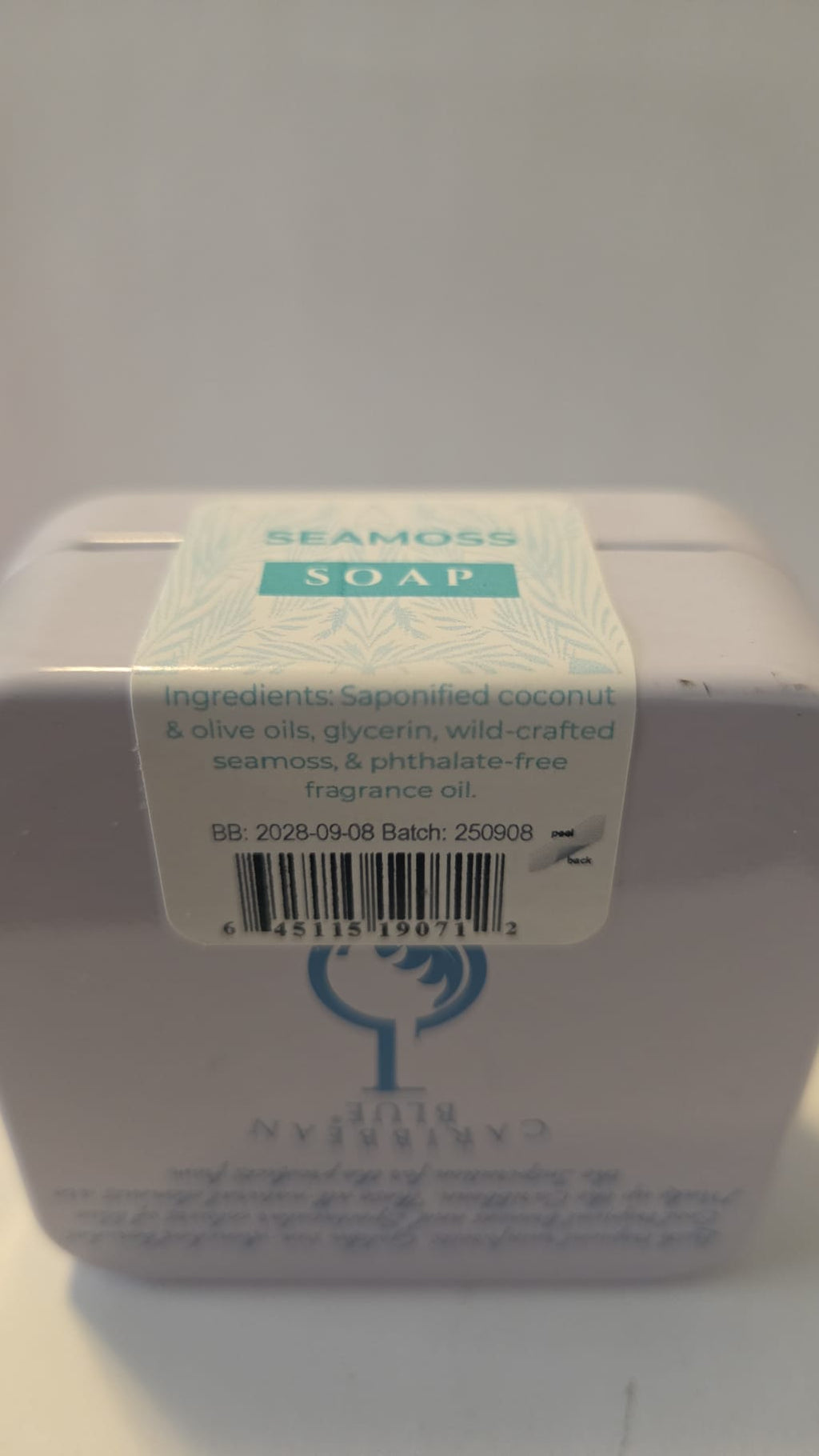 Seamoss Soap — Caribbean Blue Naturals, St. Lucia — Ships Today!