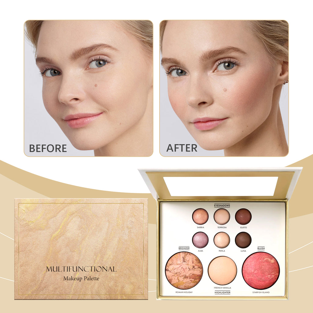 Gilded Mixed Makeup Palette 1pcs