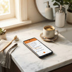 Morning Routine Builder device mockup