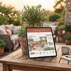Outdoor Patio Design Guide device mockup